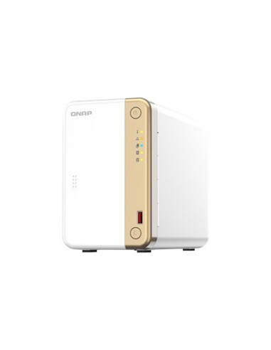 Qnap Ts-262 Nas Tower Przewodowa Sieć Lan Złoto, Biały N4505