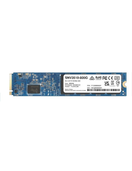 Synology Snv3510 800 Gb M.2 Pci Express 3.0 Nvme
