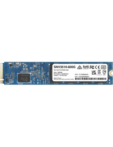 Synology Snv3510 800 Gb M.2 Pci Express 3.0 Nvme
