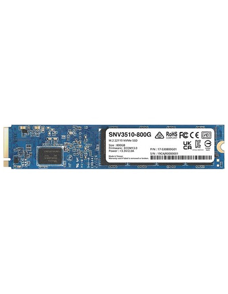 Synology Snv3510 800 Gb M.2 Pci Express 3.0 Nvme