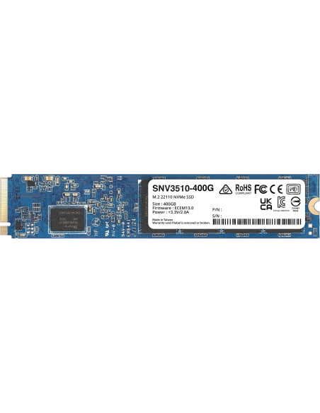 Synology Snv3510 M.2 400 Gb Pci Express 3.0 Nvme