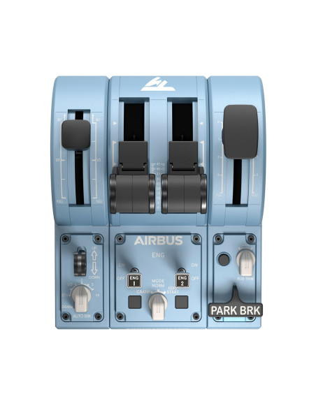 Thrustmaster Tca Quadrant Add-On Airbus Edition Czarny, Niebieski Flight Sim Pc
