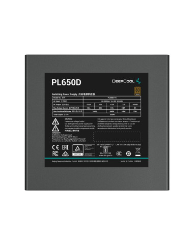 Zasilacz Deepcool Pl650D Wh  650W Bronze White