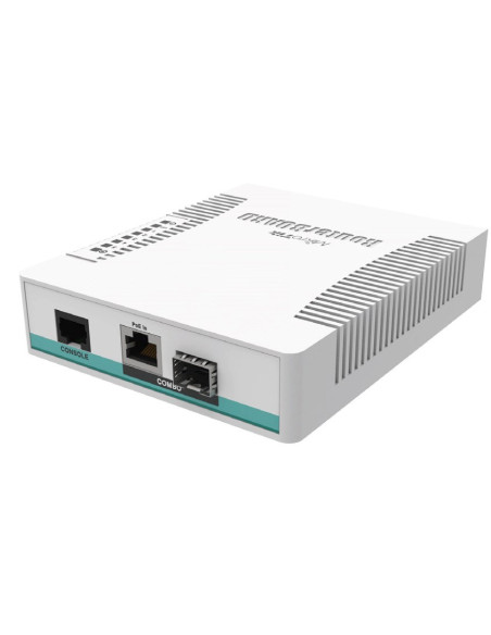 Mikrotik Crs106-1C-5S Łącza Sieciowe Gigabit Ethernet (10/100/1000) Obsługa Poe Biały