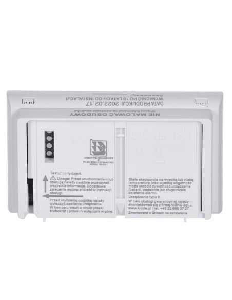 Czujnik Tlenku Węgla I Czadu Lcd K10Lldco Kidde