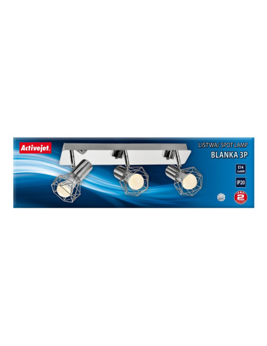 Listwa Activejet Aje-Blanka 3P (120 W  E14 X 3)