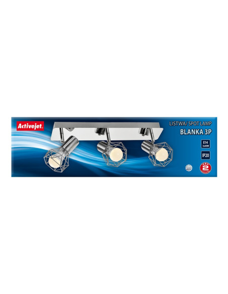 Listwa Activejet Aje-Blanka 3P (120 W  E14 X 3)
