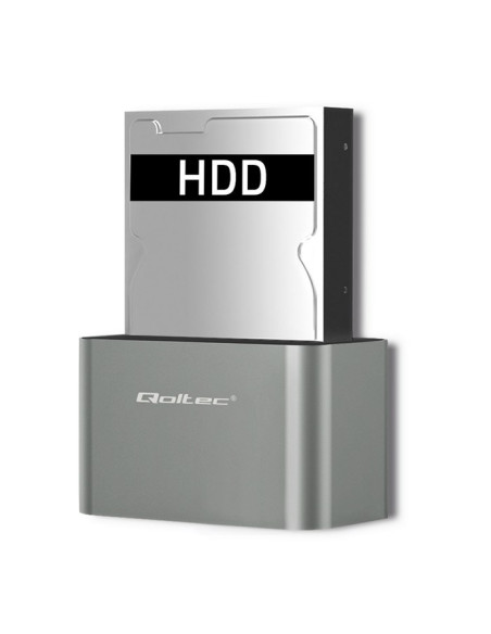 Qoltec Stacja Dokująca Hdd/Ssd | 2.5"/3.5" Sata | Usb 3.0