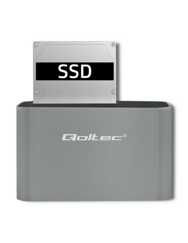 Qoltec Stacja Dokująca Hdd/Ssd | 2.5"/3.5" Sata | Usb 3.0