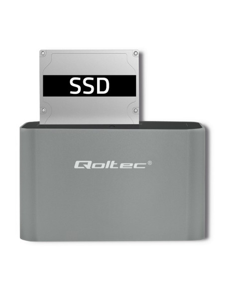 Qoltec Stacja Dokująca Hdd/Ssd | 2.5"/3.5" Sata | Usb 3.0