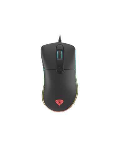 Mysz Dla Graczy Genesis Krypton 510 8000 Dpi Rgb Czarna Gamingowa