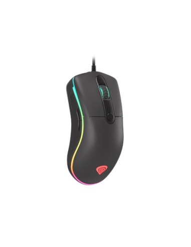 Mysz Dla Graczy Genesis Krypton 510 8000 Dpi Rgb Czarna Gamingowa