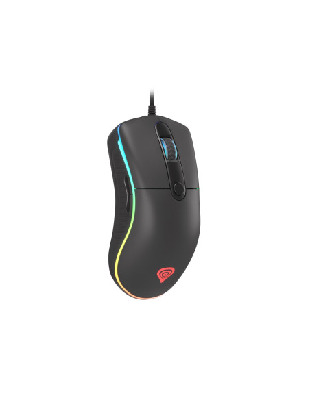 Mysz Dla Graczy Genesis Krypton 510 8000 Dpi Rgb Czarna Gamingowa