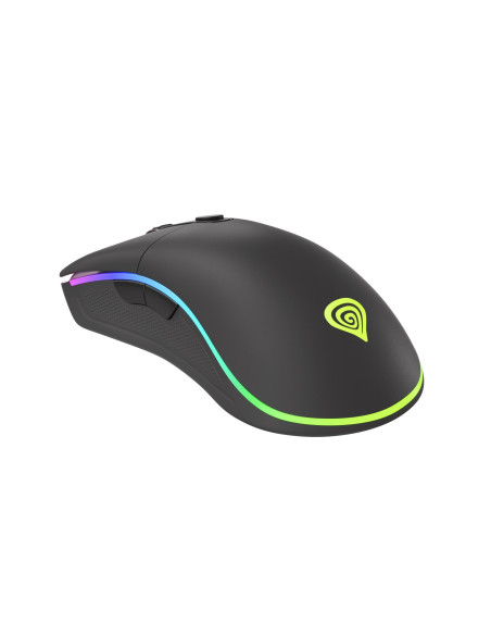 Mysz Dla Graczy Genesis Krypton 510 8000 Dpi Rgb Czarna Gamingowa