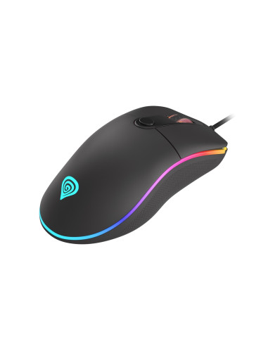Mysz Dla Graczy Genesis Krypton 510 8000 Dpi Rgb Czarna Gamingowa
