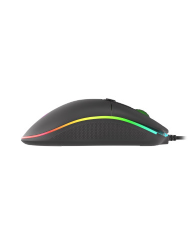 Mysz Dla Graczy Genesis Krypton 510 8000 Dpi Rgb Czarna Gamingowa