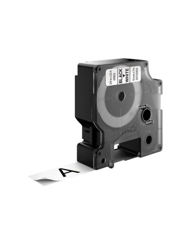 Dymo D1 - Standard Etykiety - Czarno Na Białym - 19Mm X 7M