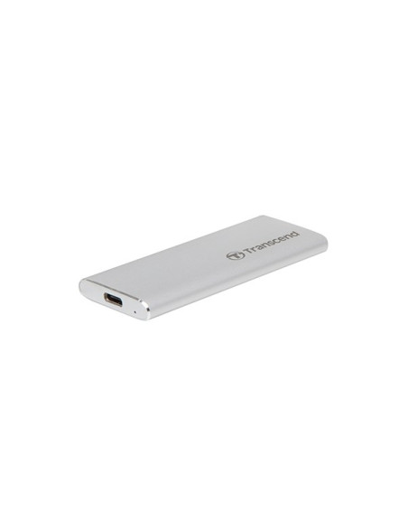 Transcend Esd260C 500 Gb Usb Type-C 3.2 Gen 2 (3.1 Gen 2) Srebrny