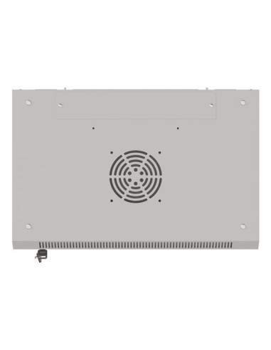Szafa Instalacyjna Rack Wisząca 19" 4U 540X350 Szara Drzwi Przeszklone Lanberg (Flat Pack)