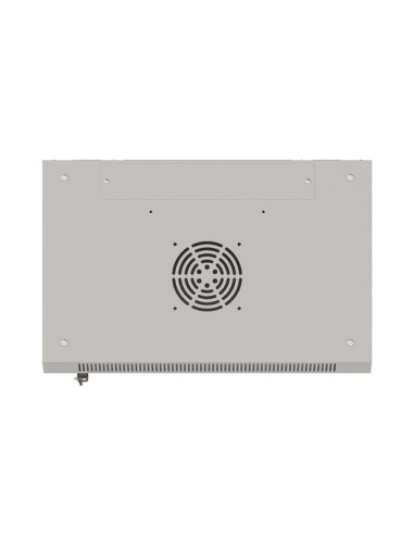 Szafa Instalacyjna Rack Wisząca 19" 9U 540X350 Szara Drzwi Przeszklone Lanberg (Flat Pack)
