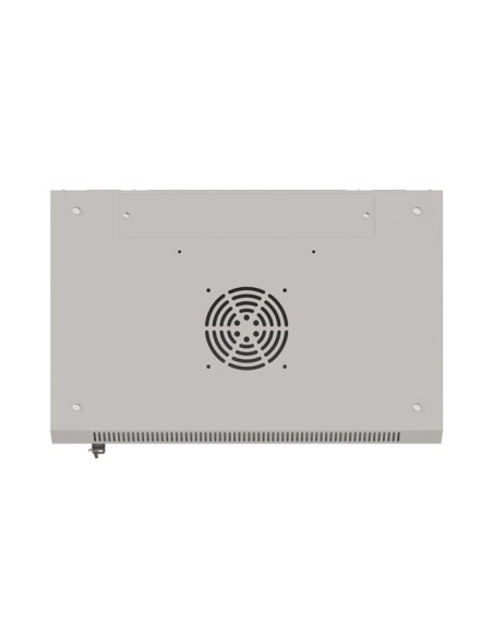 Szafa Instalacyjna Rack Wisząca 19" 9U 540X350 Szara Drzwi Przeszklone Lanberg (Flat Pack)