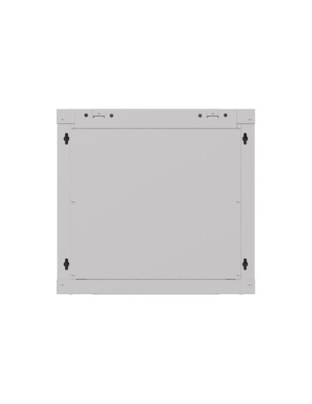 Szafa Instalacyjna Rack Wisząca 19" 9U 540X350 Szara Drzwi Przeszklone Lanberg (Flat Pack)