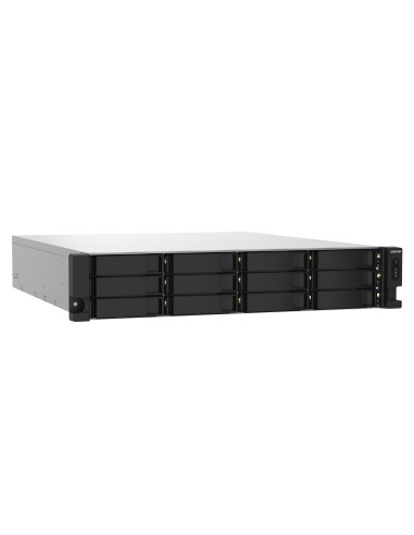 Qnap Ts-1232Pxu-Rp Nas Rack (2U) Przewodowa Sieć Lan Czarny Al324