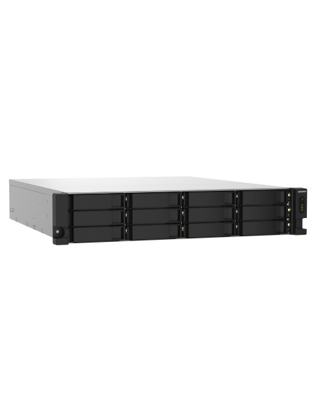 Qnap Ts-1232Pxu-Rp Nas Rack (2U) Przewodowa Sieć Lan Czarny Al324
