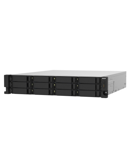 Qnap Ts-1232Pxu-Rp Nas Rack (2U) Przewodowa Sieć Lan Czarny Al324