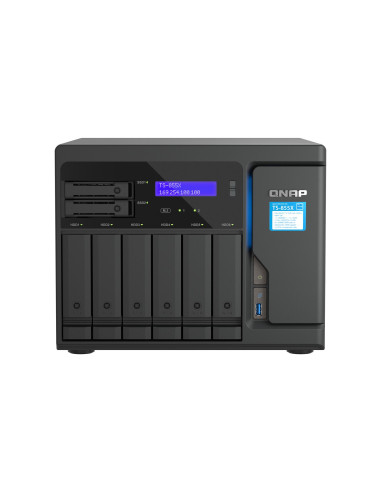 Qnap Ts-855X San Tower Intel Atom® C5125 8 Gb Ddr4 0 Tb Qnap Qts Czarny