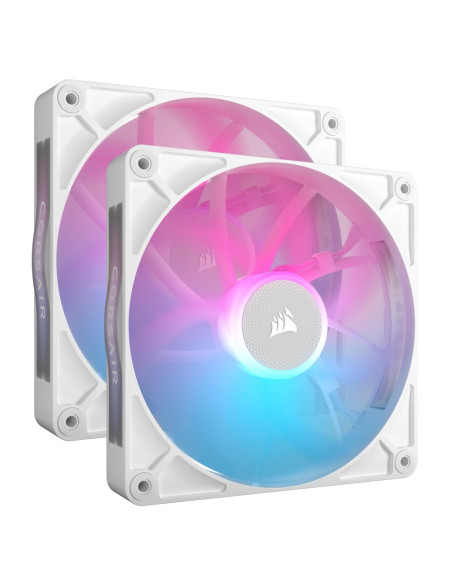 Corsair Icue Link Rx140 Rgb Obudowa Komputera Wentylator 14 Cm Biały 2 Szt.