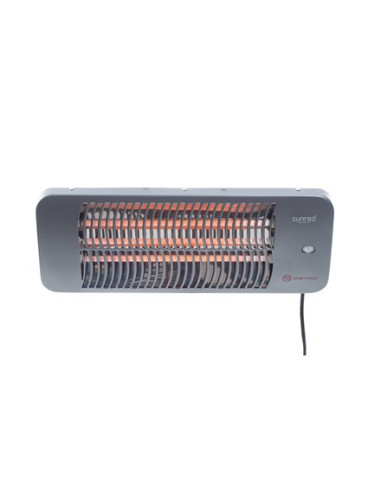 Sunred Lug-2000W Grzejnik Zewnętrzna Czarny Grzejnik Elektryczny Kwarcowy