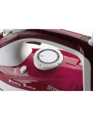 Gorenje Sih3000Rbc Żelazko Żelazko Parowe Płyta Ceramiczna 3000 W Czerwony