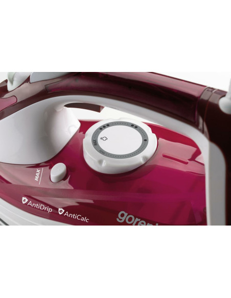 Gorenje Sih3000Rbc Żelazko Żelazko Parowe Płyta Ceramiczna 3000 W Czerwony