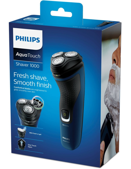 Philips 1000 Series S1121/41 Maszynka Do Golenia Golarka Rotacyjna Czarny