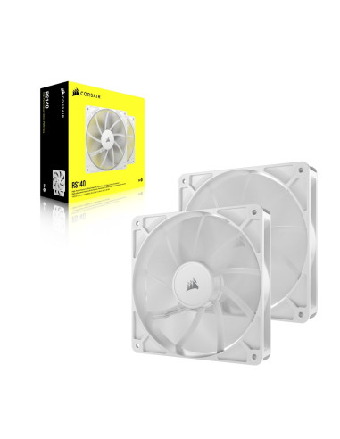 Corsair Rs140 Obudowa Komputera Wentylator 14 Cm Biały 2 Szt.
