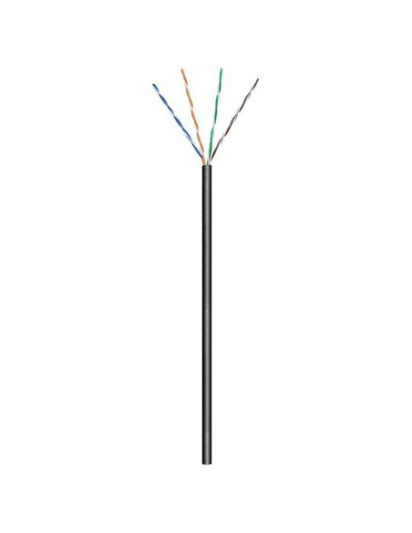 Goobay 57198 Kabel Sieciowy Czarny 100 M Cat5E U/Utp (Utp)