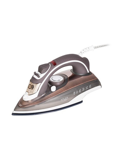 Żelazko Parowe Adler Ad 5030 (3000W  Kolor Szary)
