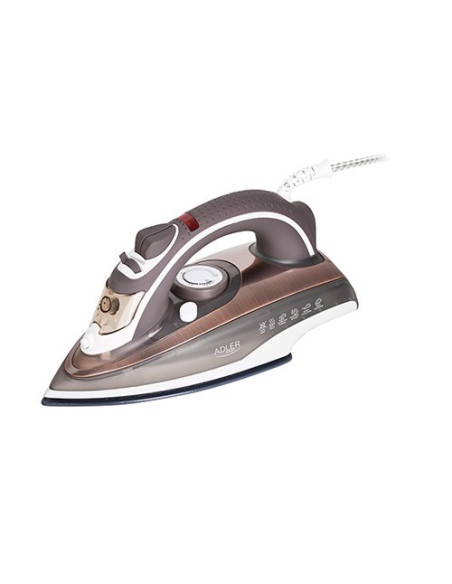 Żelazko Parowe Adler Ad 5030 (3000W  Kolor Szary)
