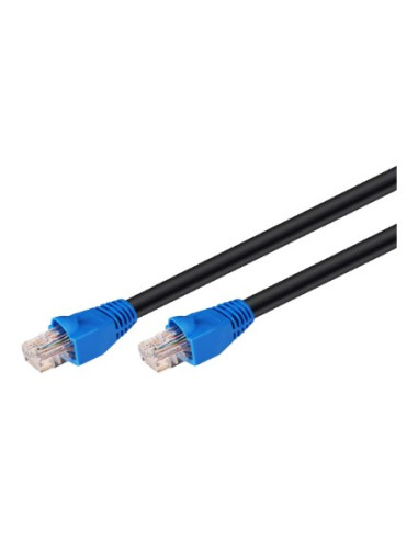 Goobay 94395 Kabel Sieciowy Czarny 50 M Cat6 U/Utp (Utp)