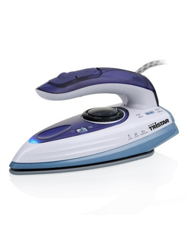 Tristar St-8152 Żelazko Żelazko Parowe Płyta Ceramiczna 1100 W Niebieski