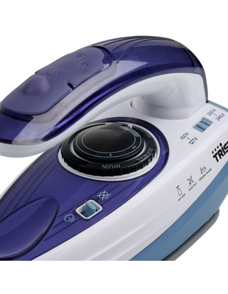Tristar St-8152 Żelazko Żelazko Parowe Płyta Ceramiczna 1100 W Niebieski