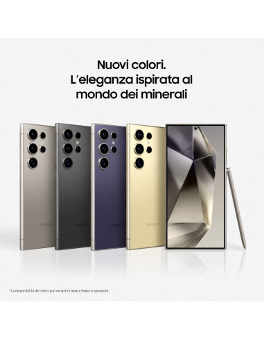 Samsung Galaxy S24 Ultra 17,3 Cm (6.8") Dual Sim 5G Usb Type-C 12 Gb 256 Gb 5000 Mah Tytan, Żółty