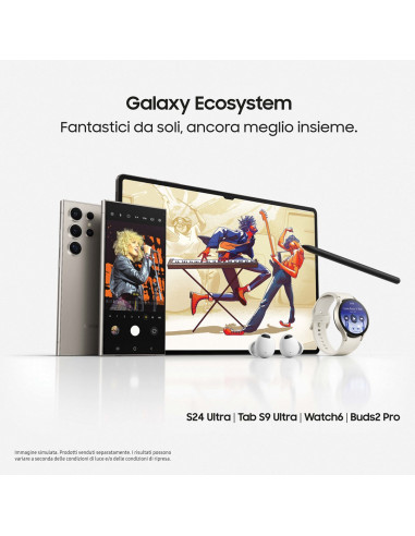 Samsung Galaxy S24 Ultra 17,3 Cm (6.8") Dual Sim 5G Usb Type-C 12 Gb 256 Gb 5000 Mah Tytan, Żółty