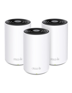 Tp-Link Deco Xe75 Pro (3-Pack) Trójpasmowy (2,4 Ghz / 5 Ghz / 6 Ghz) Wi-Fi 6E (802.11Ax) Biały Wewnętrzne