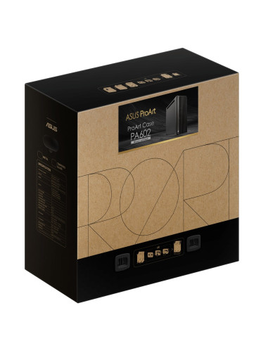 Obudowa Asus Proart Pa602 Wood Metal Pwm Black
