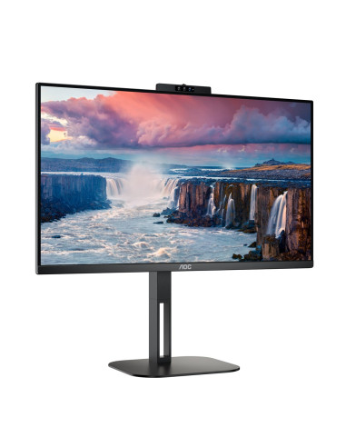 Aoc V5 24V5Cw Monitor Komputerowy 60,5 Cm (23.8") 1920 X 1080 Px Full Hd Led Czarny