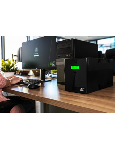 Green Cell Ups08 Zasilacz Ups Technologia Line-Interactive 1000 Va 700 W 4 X Gniazdo Sieciowe