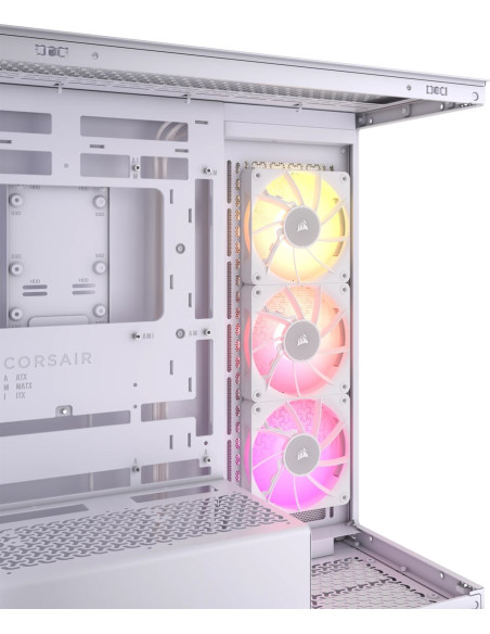 Icue Link 3500X Rgb Tempered Glass Mid-Tower, White