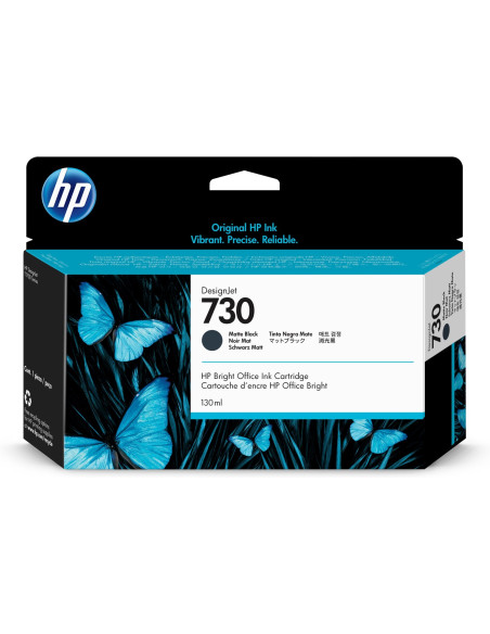 Hp Wkład Z Atramentem Czarnym Matowym Designjet 730 O Pojemności 130 Ml